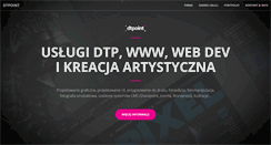 Desktop Screenshot of dtpoint.pl